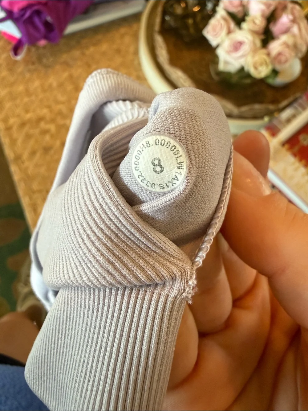 lululemon athletica Ebb to Street tank light grey
